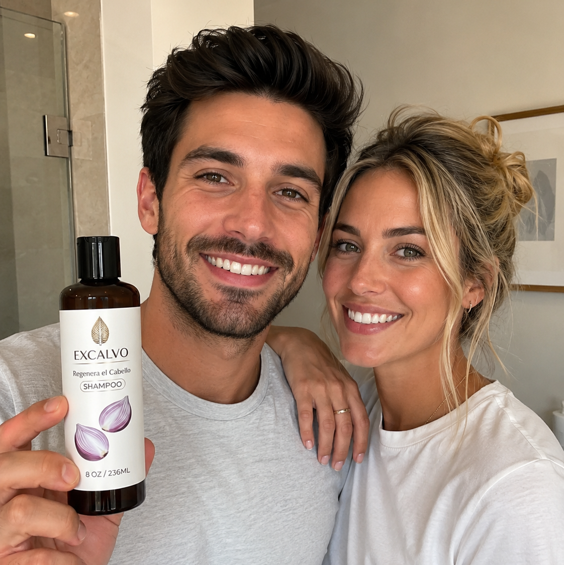 Shampoo Excalvo Regenera el Cabello